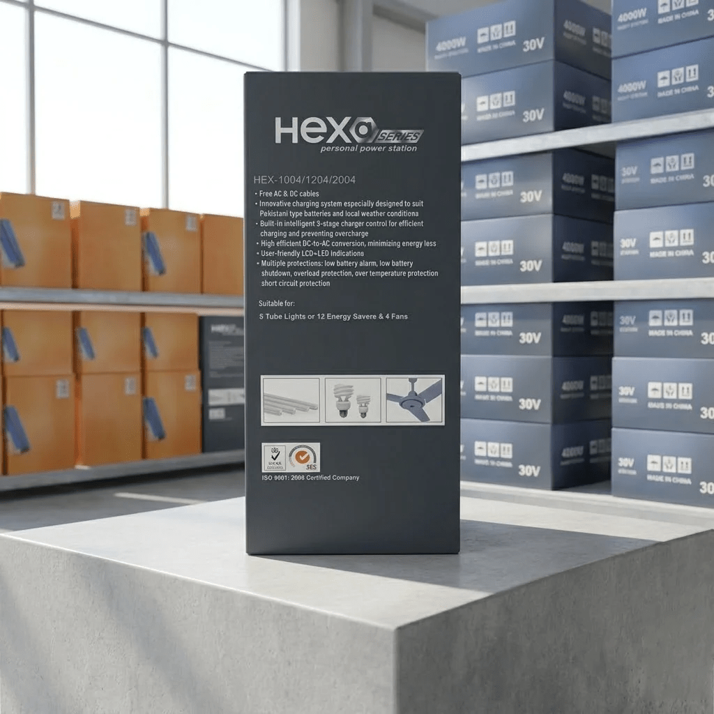HexaPower 12V Uninterruptible Power Supply (UPS) - Zam Zam Store