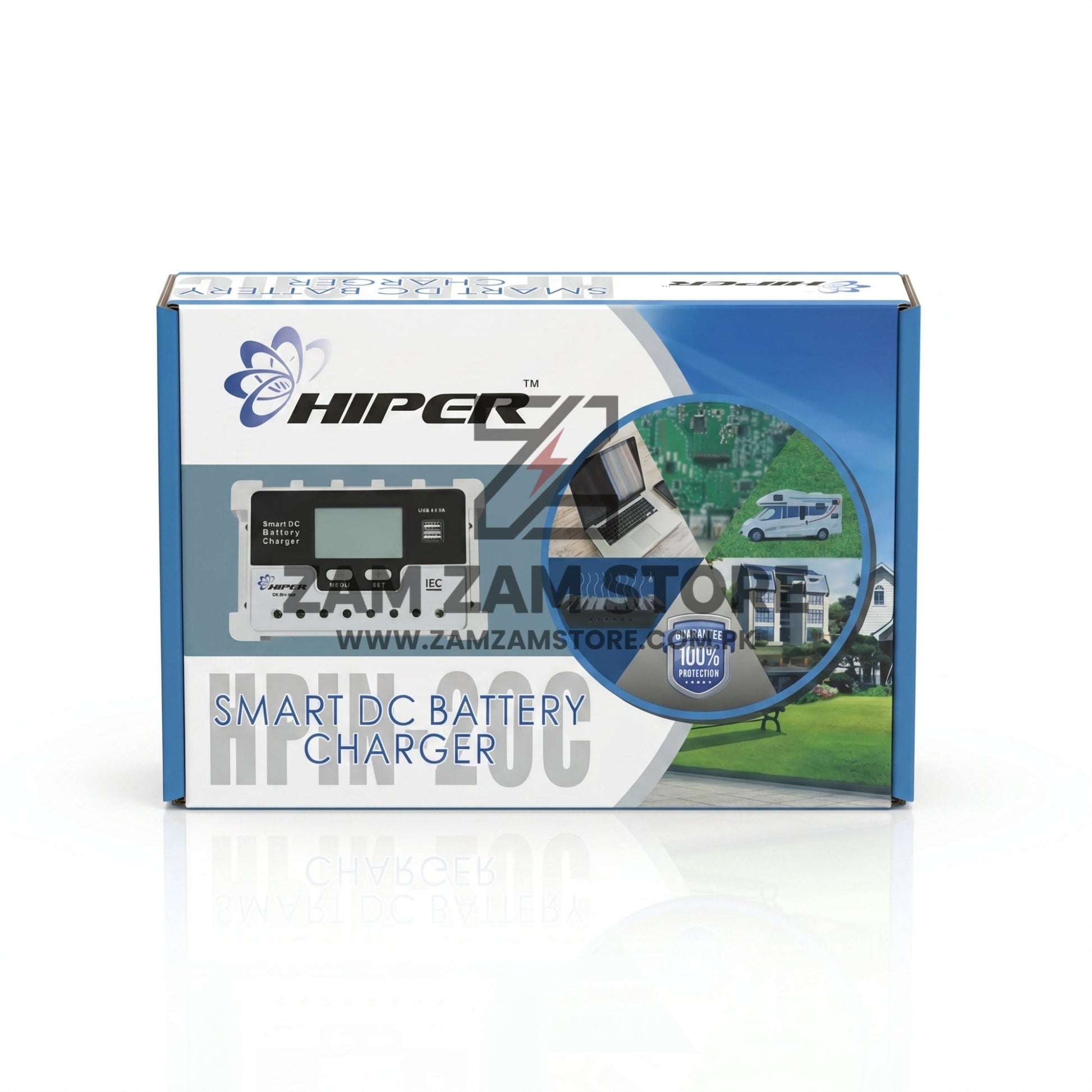 HIPER 20A PWM Solar Charge Controller 12V/24V - Zam Zam Store