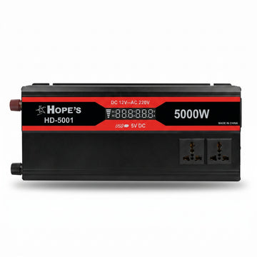 Hopes 5000W DC 12V to AC 220V Power Inverter with Display - Zam Zam Store