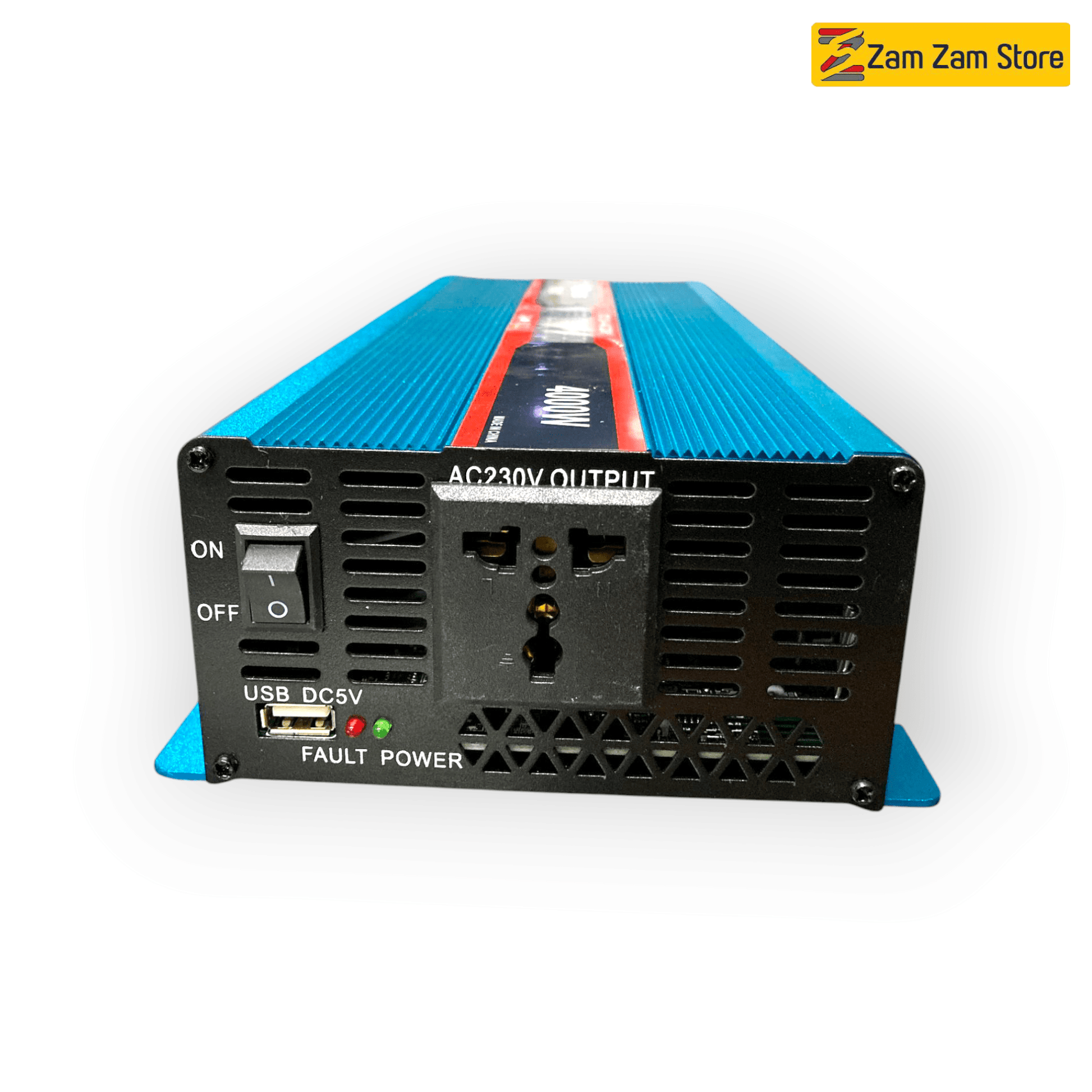 Hopes DC Converter 4000W DC 12V to AC 220V Inverter with Display Screen - Zam Zam Store