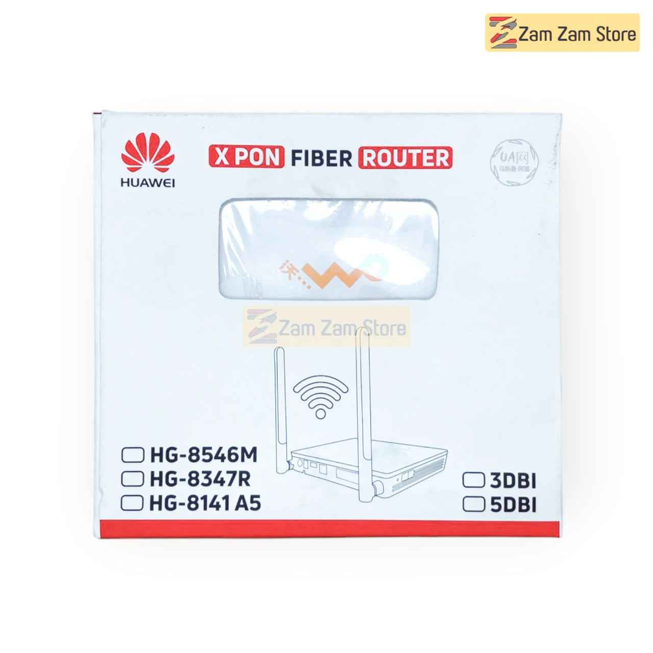 Huawei HG8547R XPON / GPON 2.4 G - WIFI Fiber Optic Router - Zam Zam Store