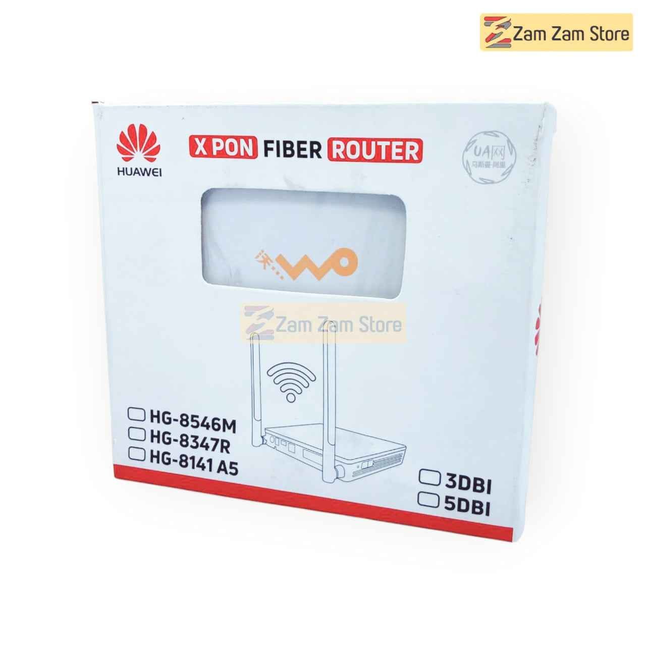 Huawei HG8547R XPON / GPON 2.4 G - WIFI Fiber Optic Router - Zam Zam Store