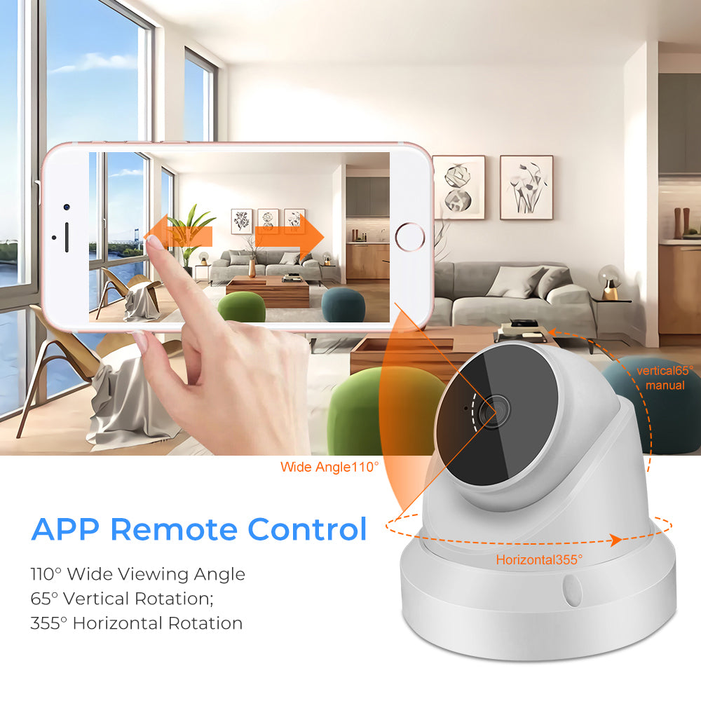 WiFi Smart 3MP Automatic Tracking Infrared Camera
Description:
* Add mode : WIFI Smart link / network cable / AP hotspot;
* Support voice monitoring, talkback, mobile detection alarm ;
* Support mobile phone remoteWiFi Smart 3MP Automatic Tracking Infrared CameraZam Zam Store