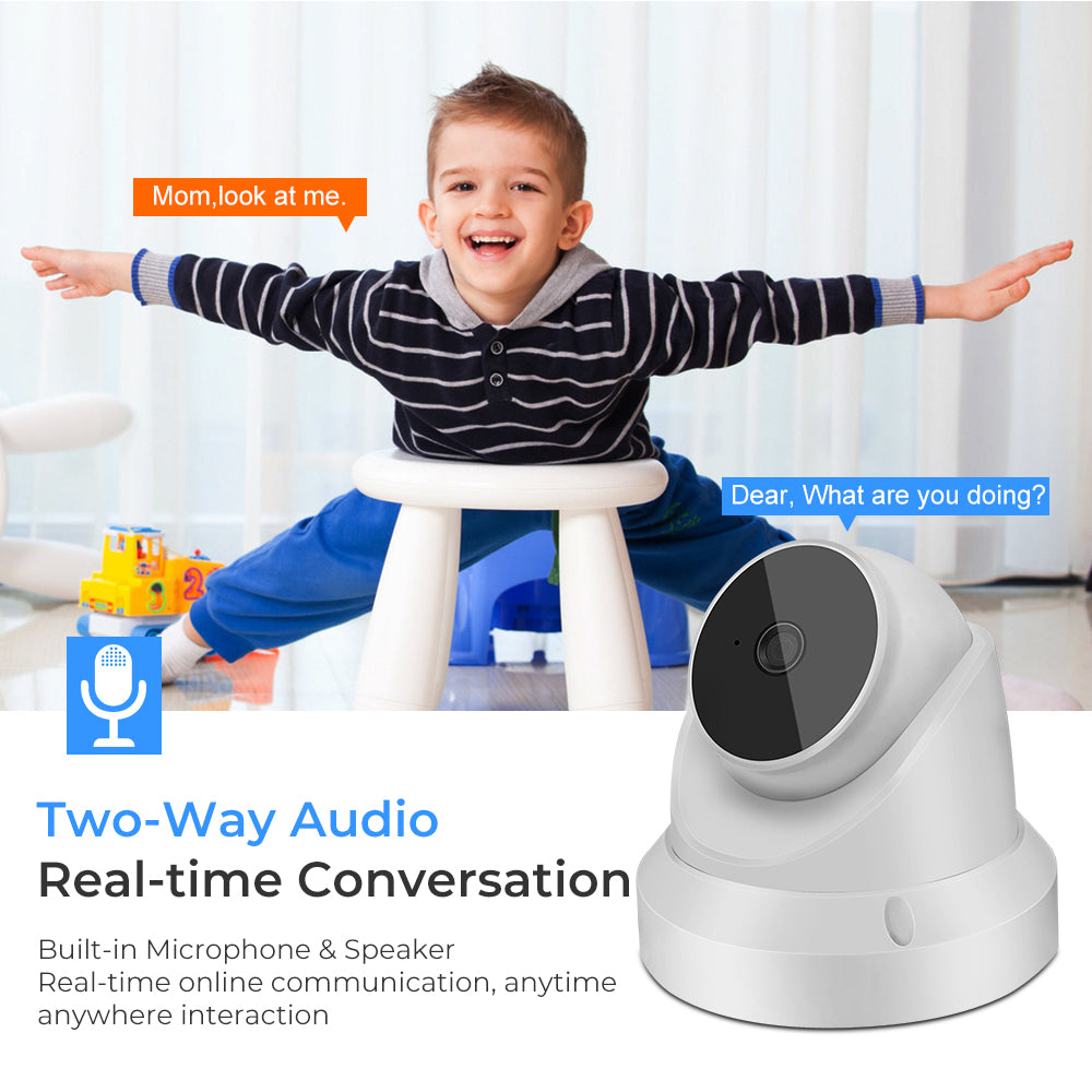 WiFi Smart 3MP Automatic Tracking Infrared Camera
Description:
* Add mode : WIFI Smart link / network cable / AP hotspot;
* Support voice monitoring, talkback, mobile detection alarm ;
* Support mobile phone remoteWiFi Smart 3MP Automatic Tracking Infrared CameraZam Zam Store