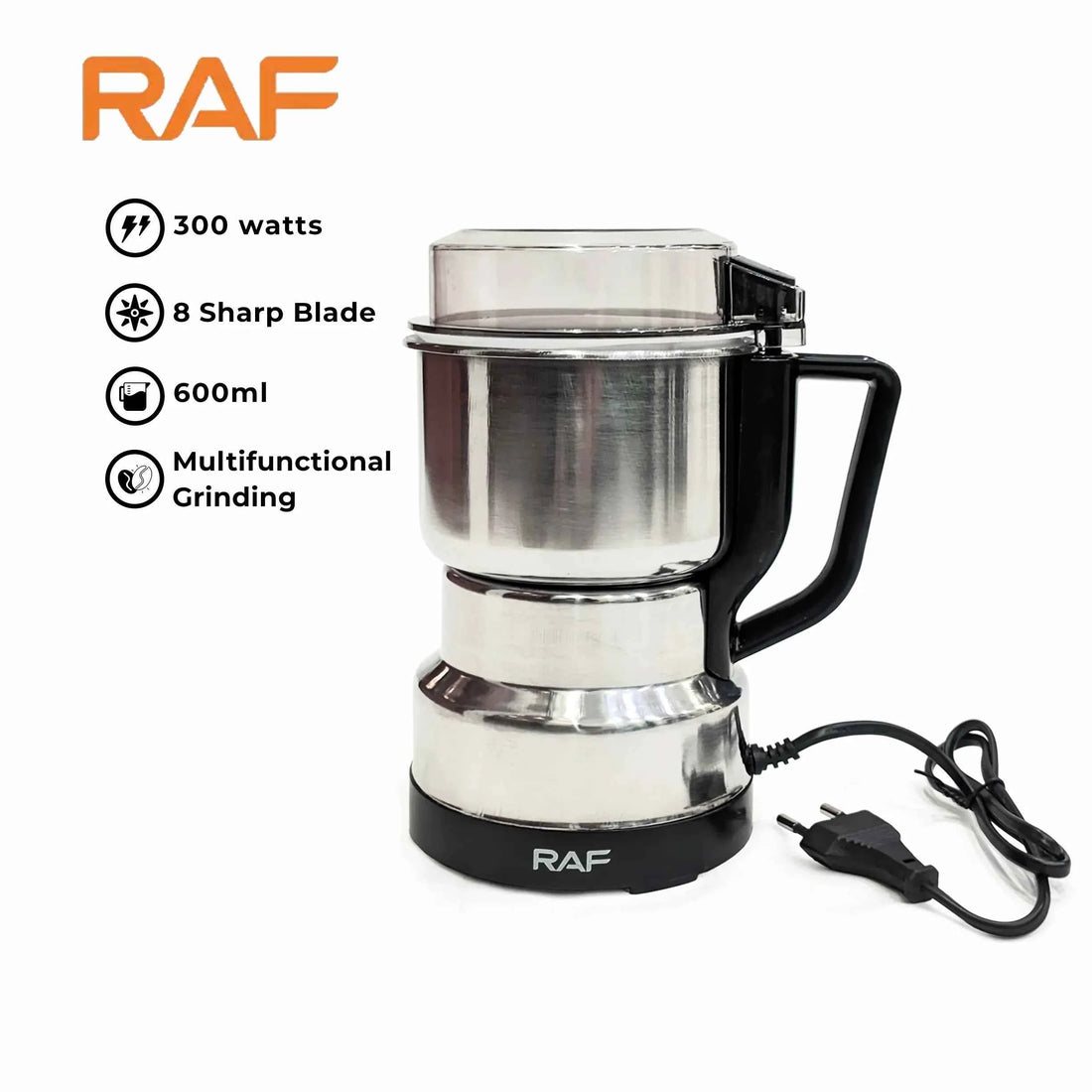 RAF Electric Masala & Coffee Grinder – 300W