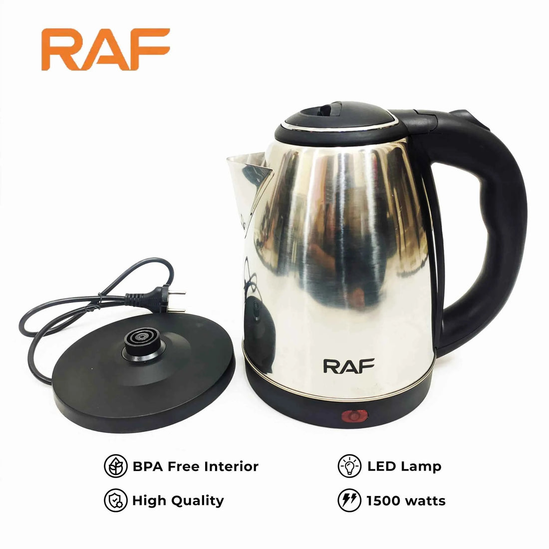 RAF Automatic Electric Kettle – 2.0L 1500W