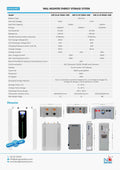 Dongjin Wall-Mounted Energy Storage System – Smart BMS | Touch LCD | LiFePO₄