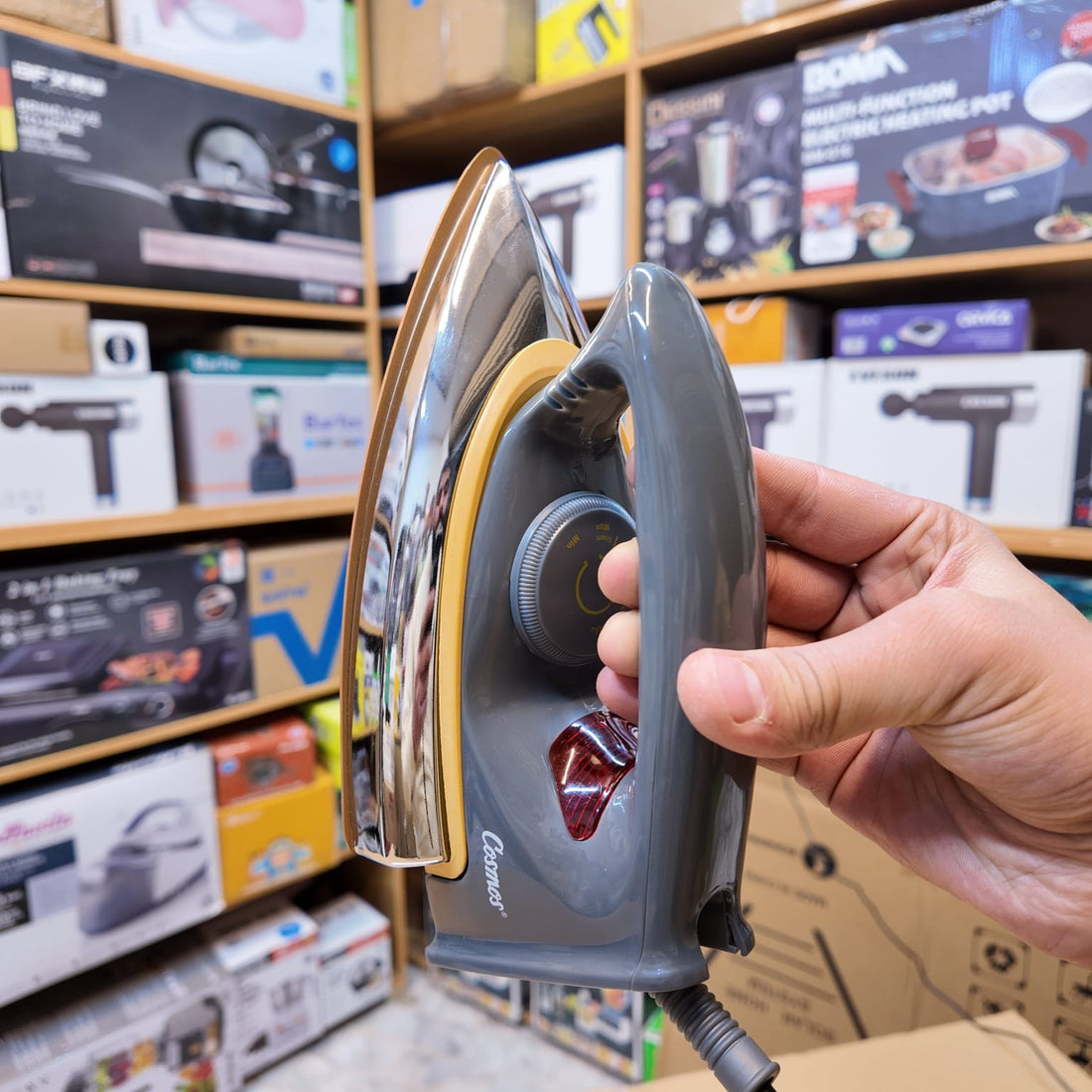 Cosmos 460 Watt Energy Saver Electric Iron – Indonesia Imported - Zam Zam Store
