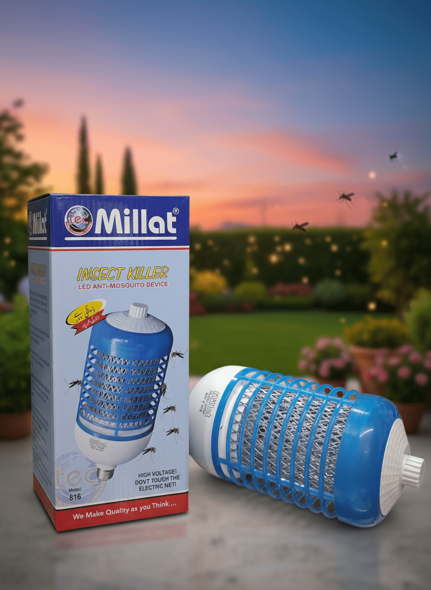 Insect Killer LED Anti-Mosquito Device – Easy Bulb Holder Fit - Zam Zam Store