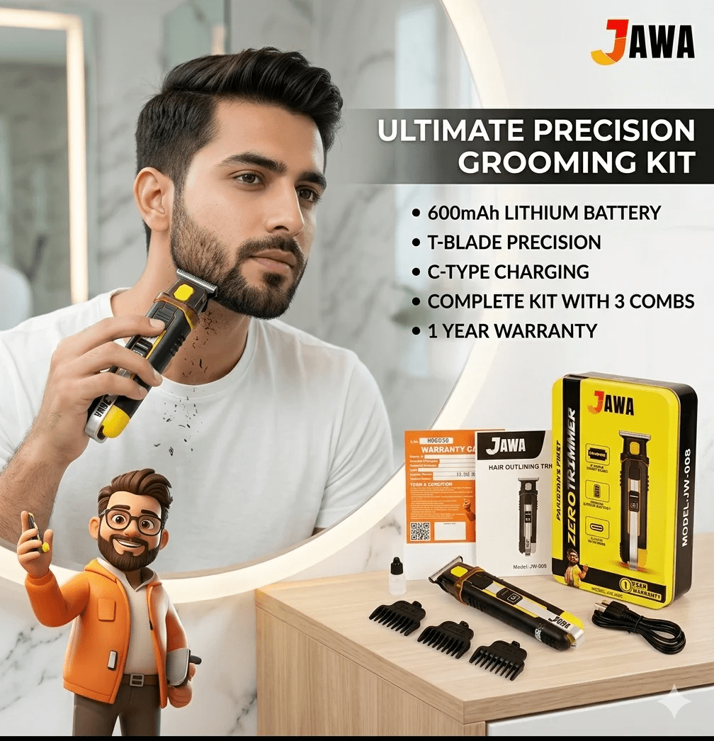 JAWA JW-008 Zero Trim Lithium Battery Trimmer - Zam Zam Store