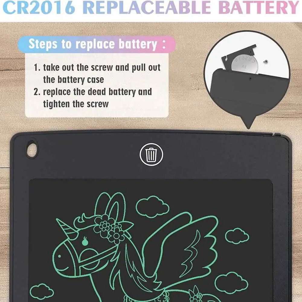 LCD Drawing Writing Tablet for Kids - Zam Zam Store