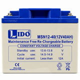 LIDO 12v 40ah Dry Battery