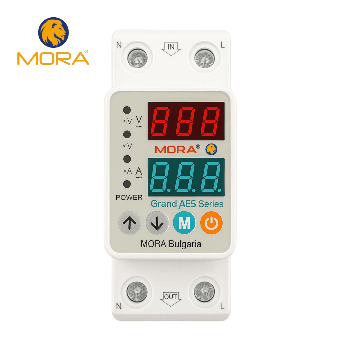 MORA 80A Voltage & Current Protector | Digital VA Protector with Time Delay (Orignal) - Zam Zam Store