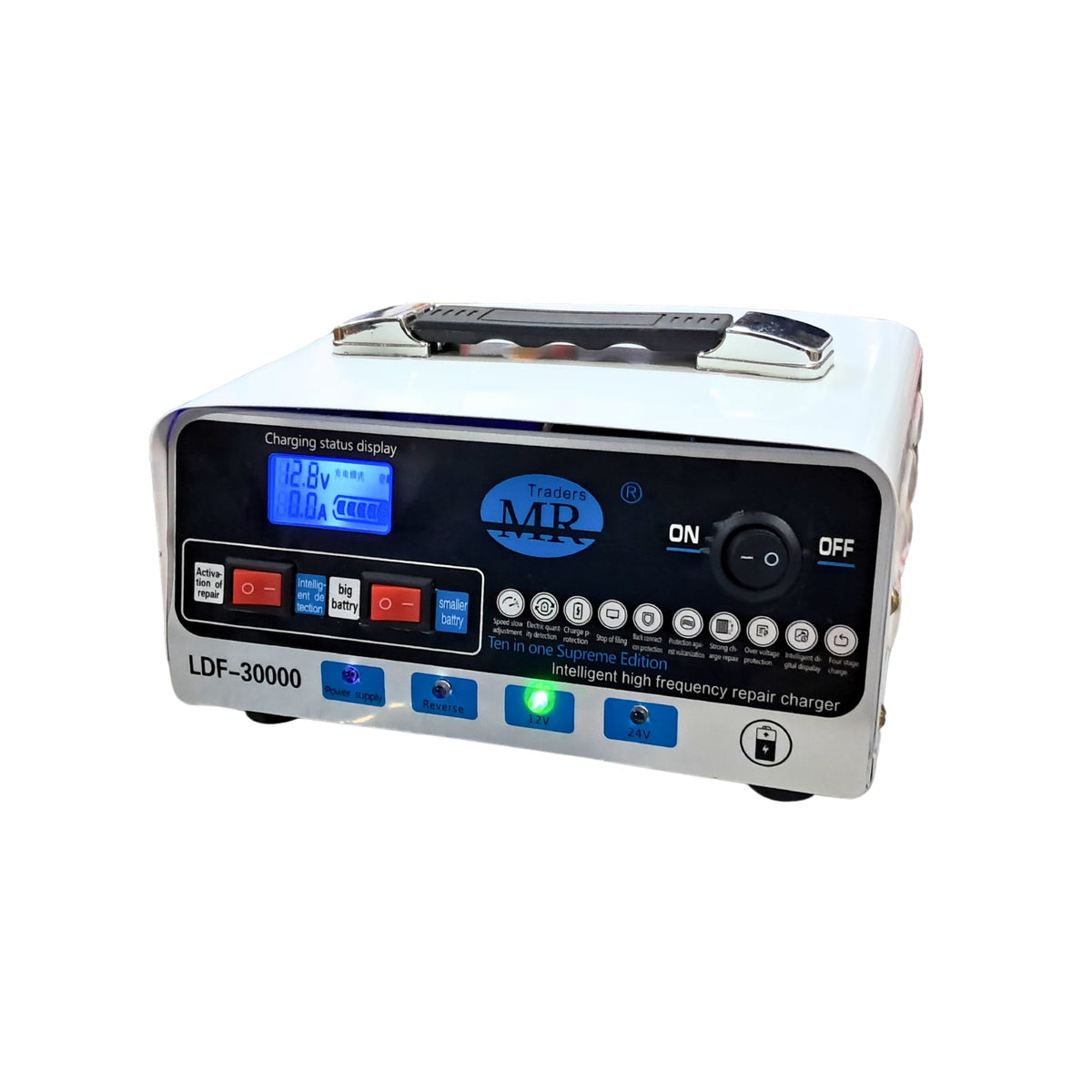 MR LDF 30000 30Amp Smart Battery Charger & De Sulfater | 12V/24V Auto - Zam Zam Store