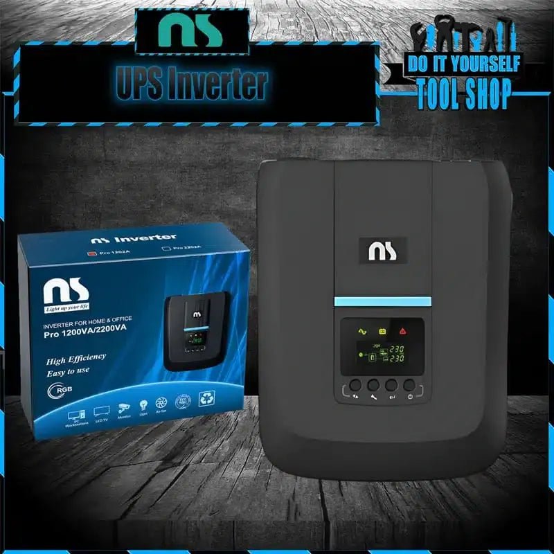 NS Pro 1200 12V UPS Inverter - 1 year warranty - Zam Zam Store