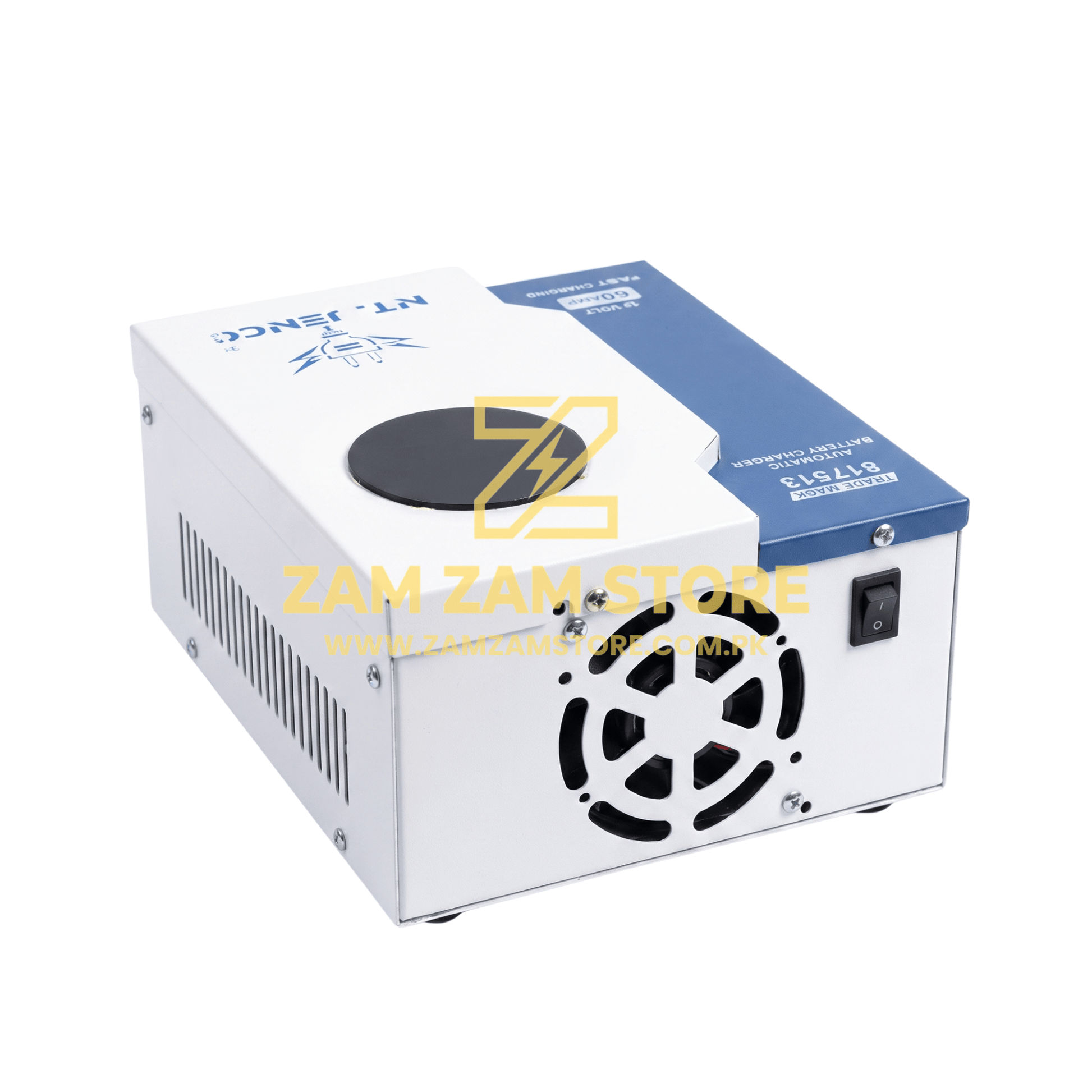 NT JENCO 12V 60A Automatic Battery Charger for Tubular/Lithium Batteries - Zam Zam Store