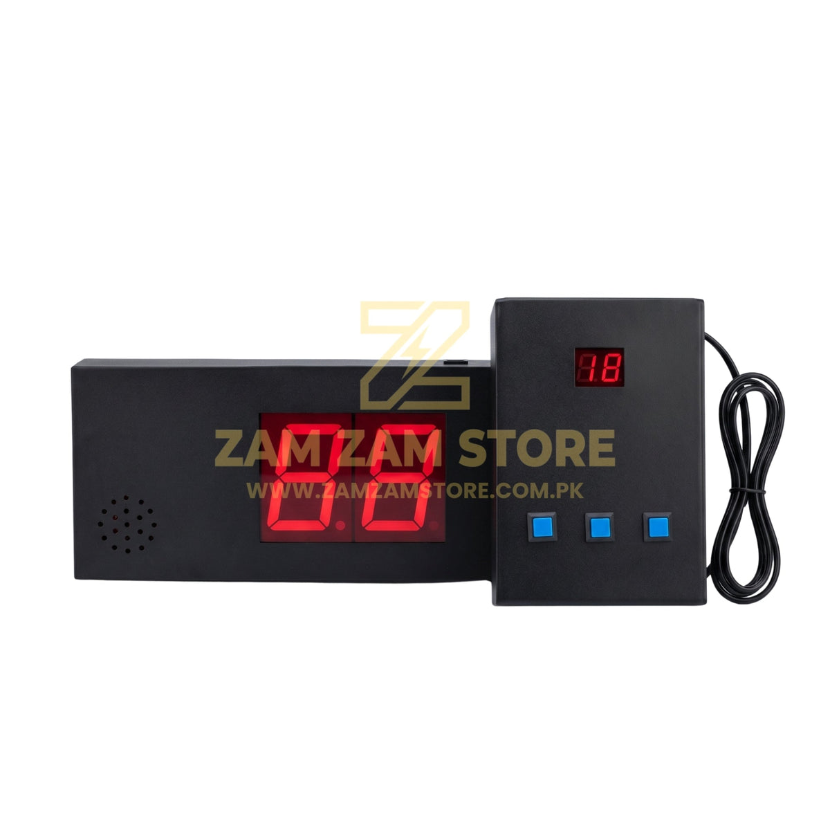 Patient Ticket Counter System – 2 Digit Display (Wired QMS) - Zam Zam Store