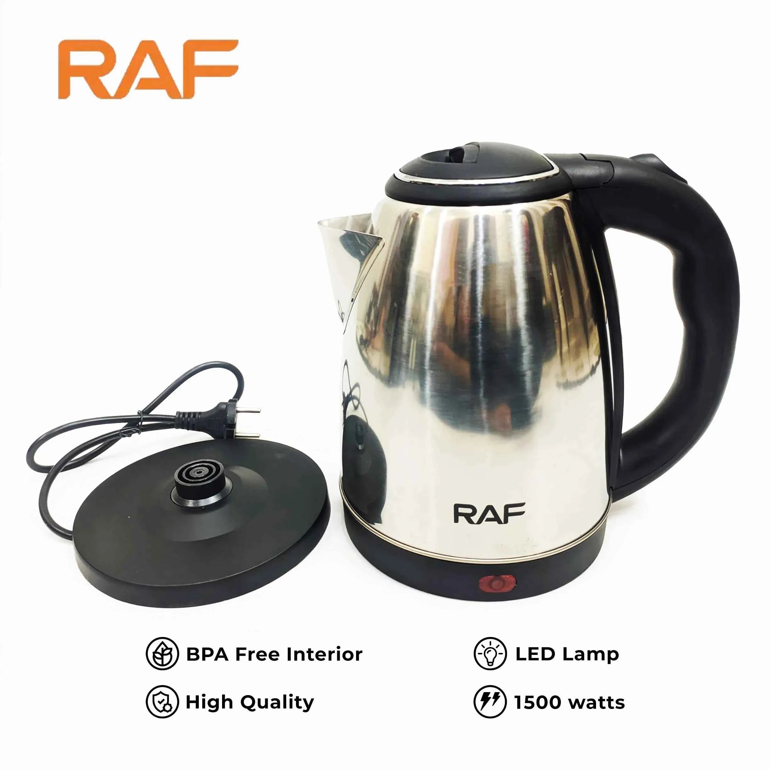 RAF Automatic Electric Kettle – 2.0L 1500W - Zam Zam Store