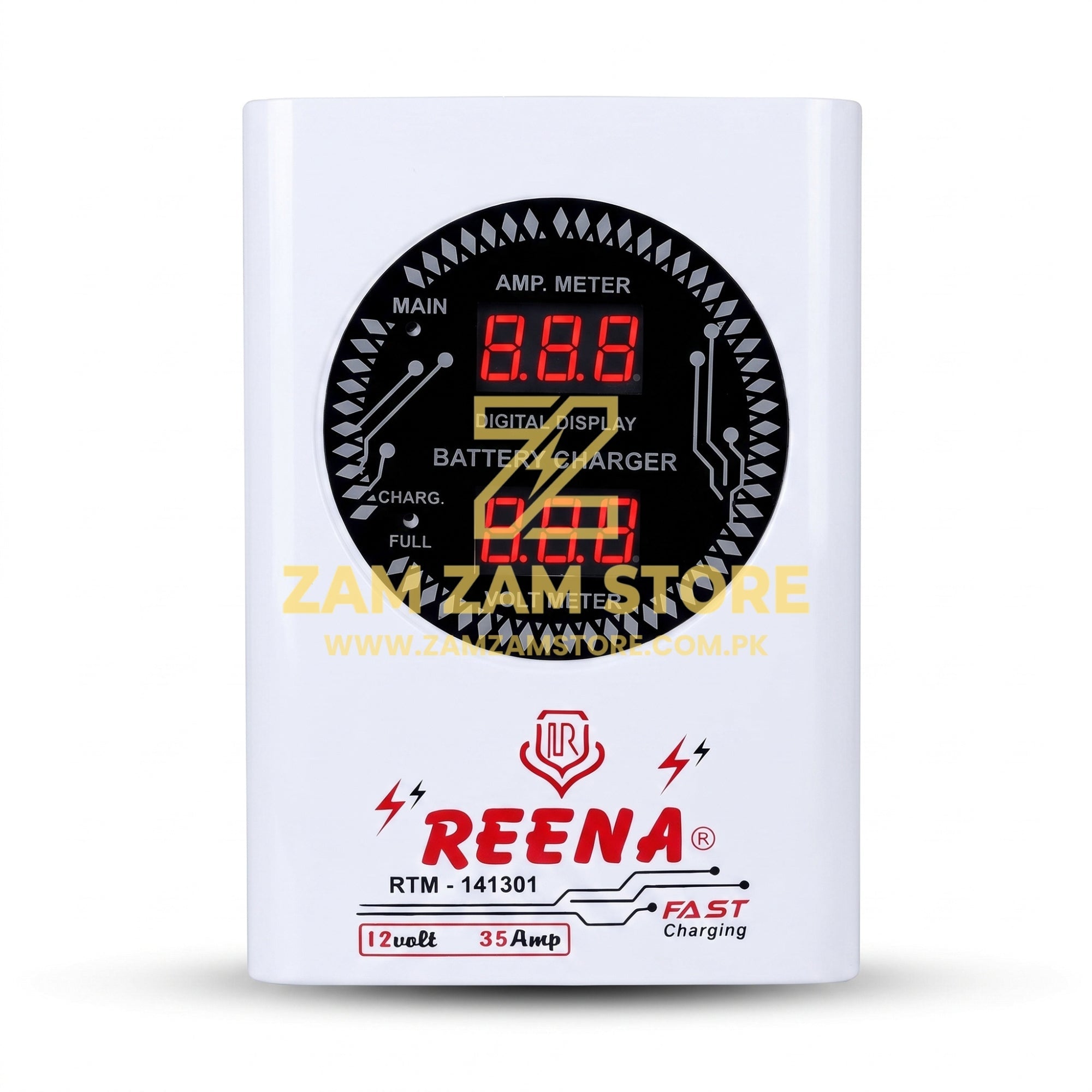 REENA 12V 30AMP Automatic Battery Charger - Zam Zam Store