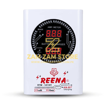 REENA 12V 30AMP Automatic Battery Charger - Zam Zam Store