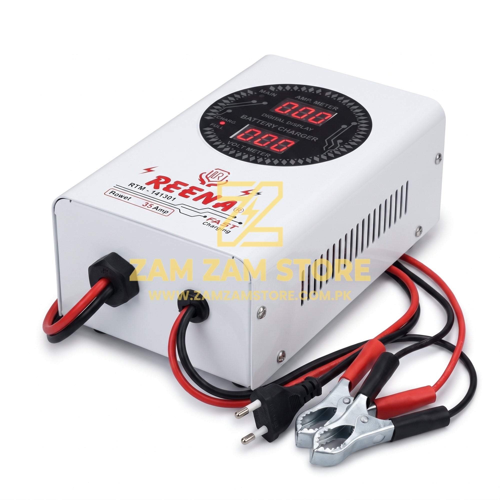 REENA 12V 30AMP Automatic Battery Charger - Zam Zam Store