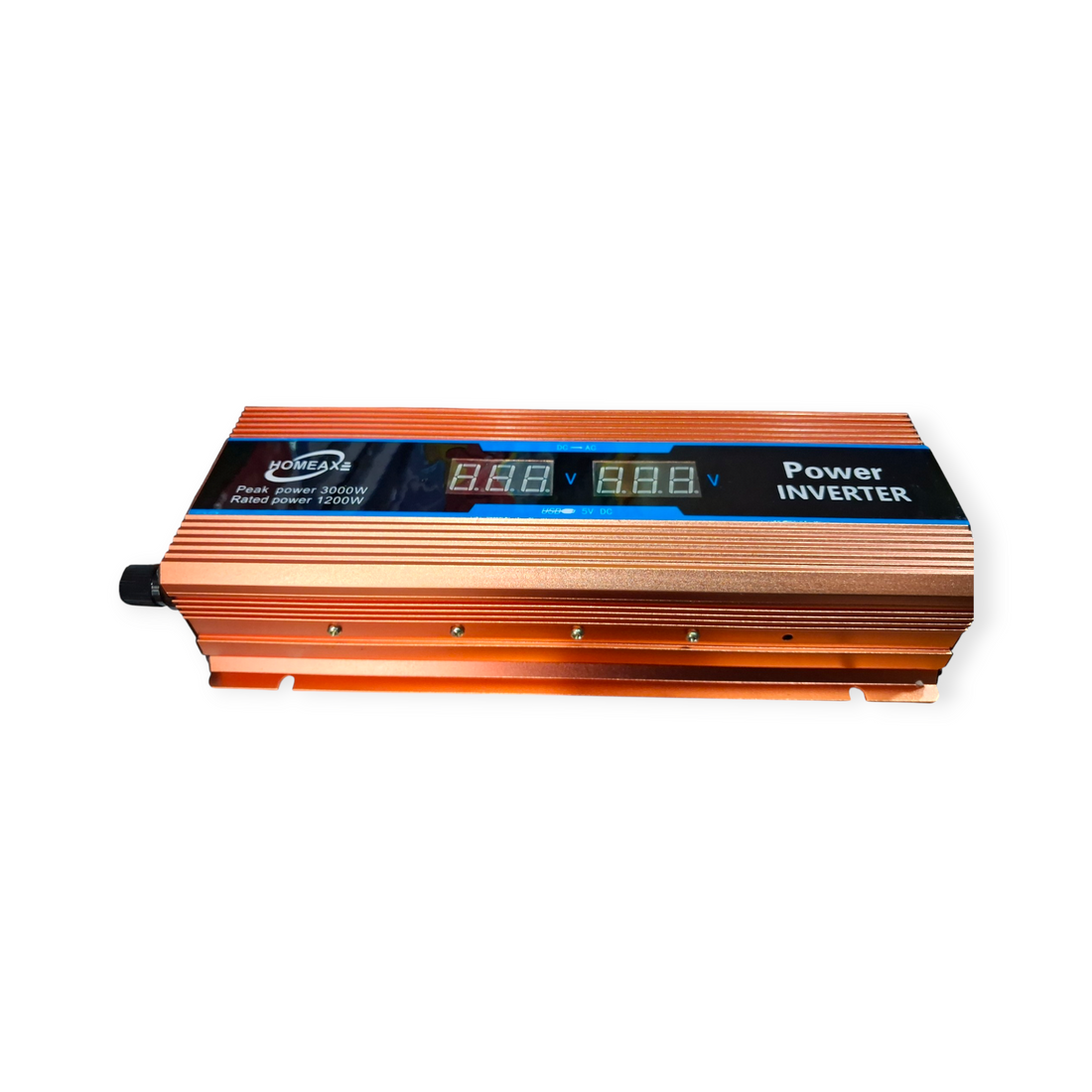 HOMEAX 3000W Power Inverter 12V to 220V Digital Display