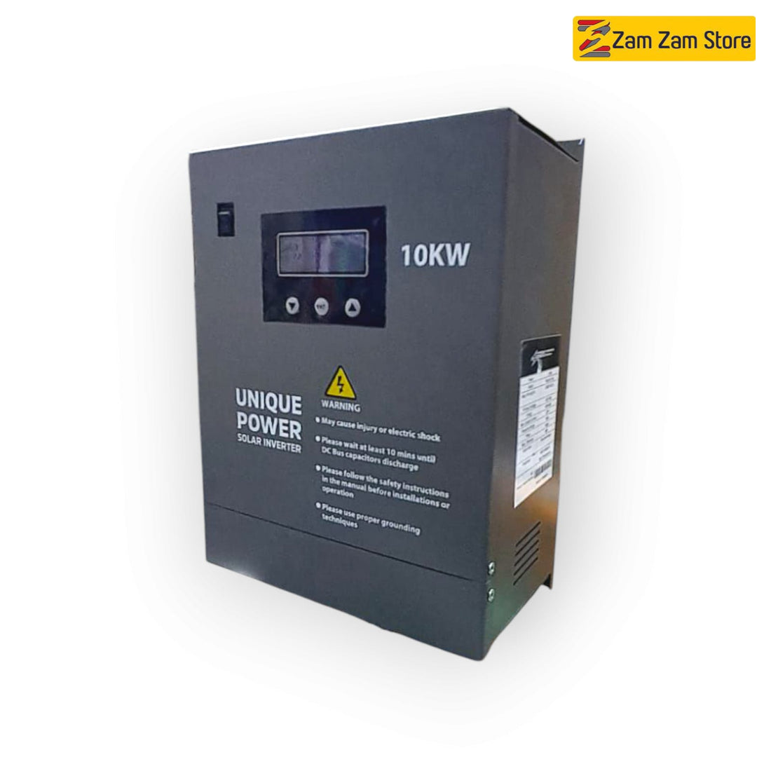 Unique Power - Direct Solar Inverter 10kw - Local Pak Made - (without Battery without Wapda) - Zam Zam Store