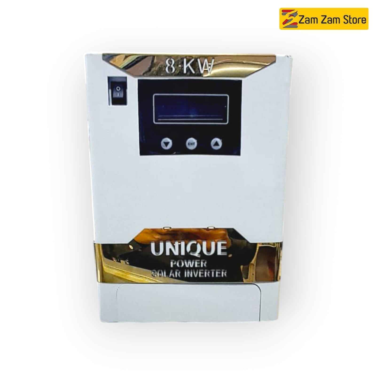 Unique Power - 8 kw - Direct Solar Inverter (without Battery without Wapda)