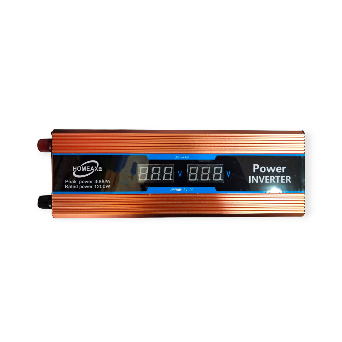 HOMEAX 3000W Power Inverter 12V to 220V Digital Display