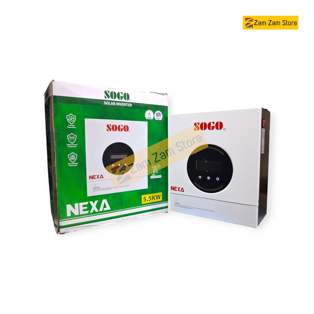 SOGO Solar Inverter 5.5KW NEXA - 1 year warranty