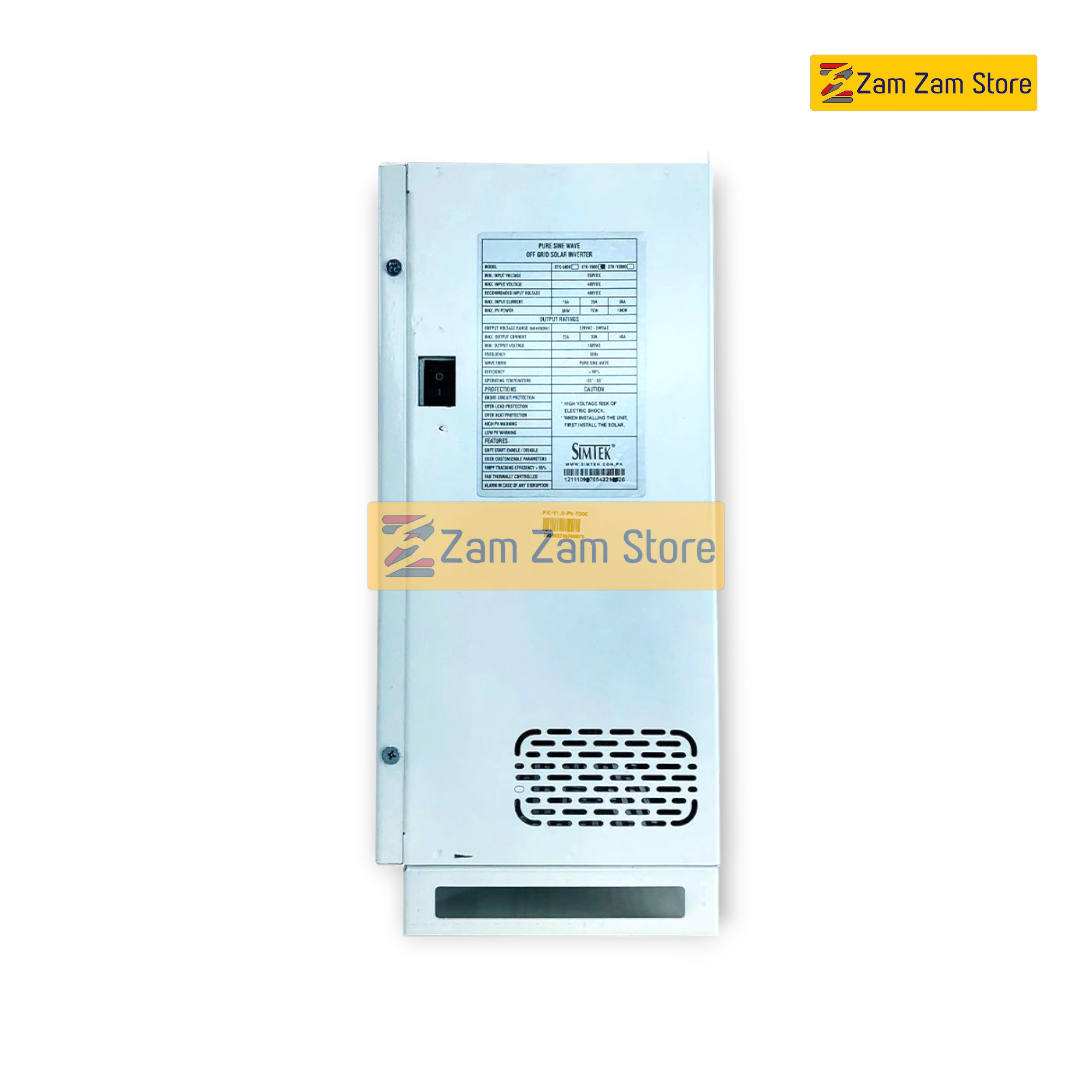 Simtek 10KW PV Direct Solar Inverter - Zam Zam Store