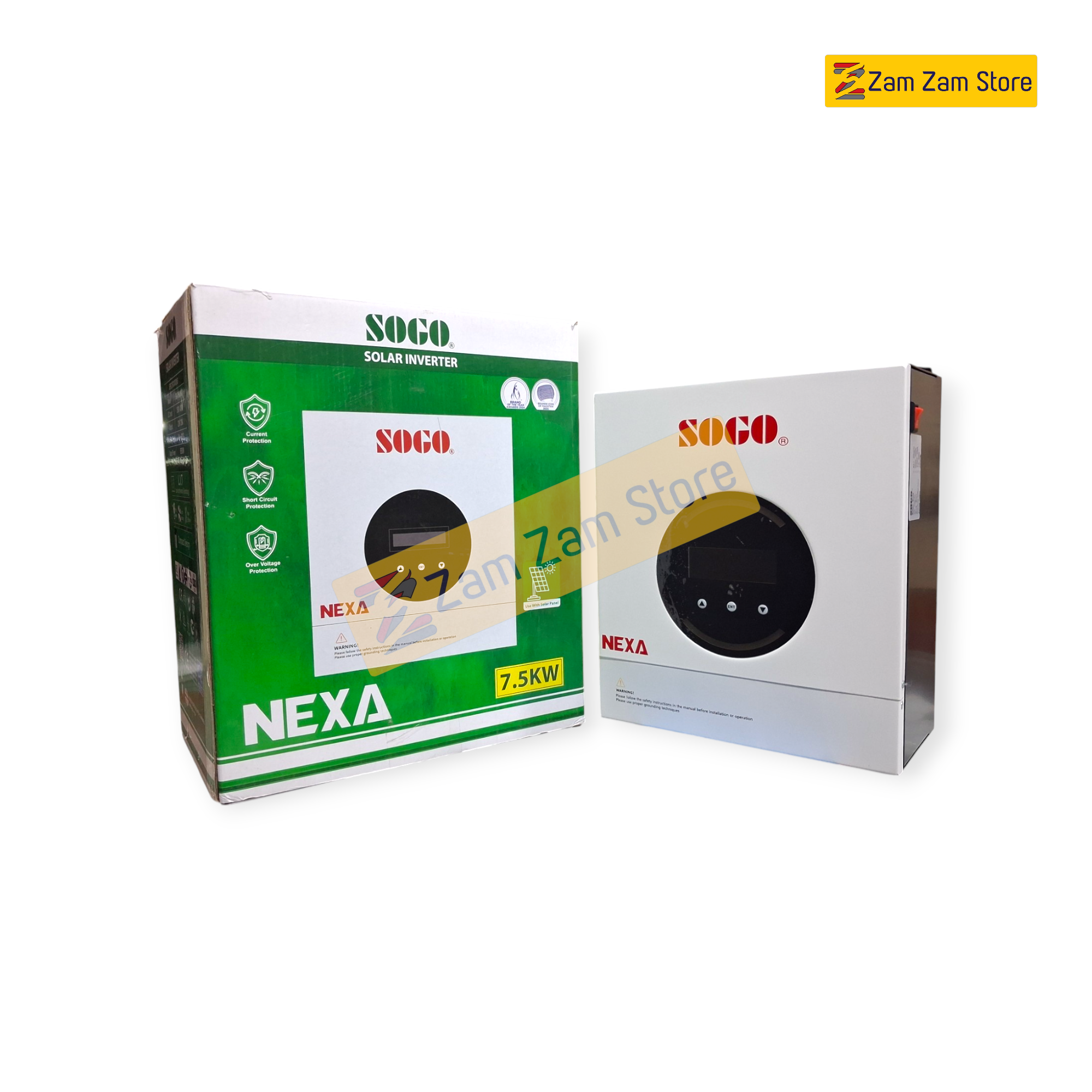SOGO Solar Inverter 7.5KW NEXA - 1 year warranty