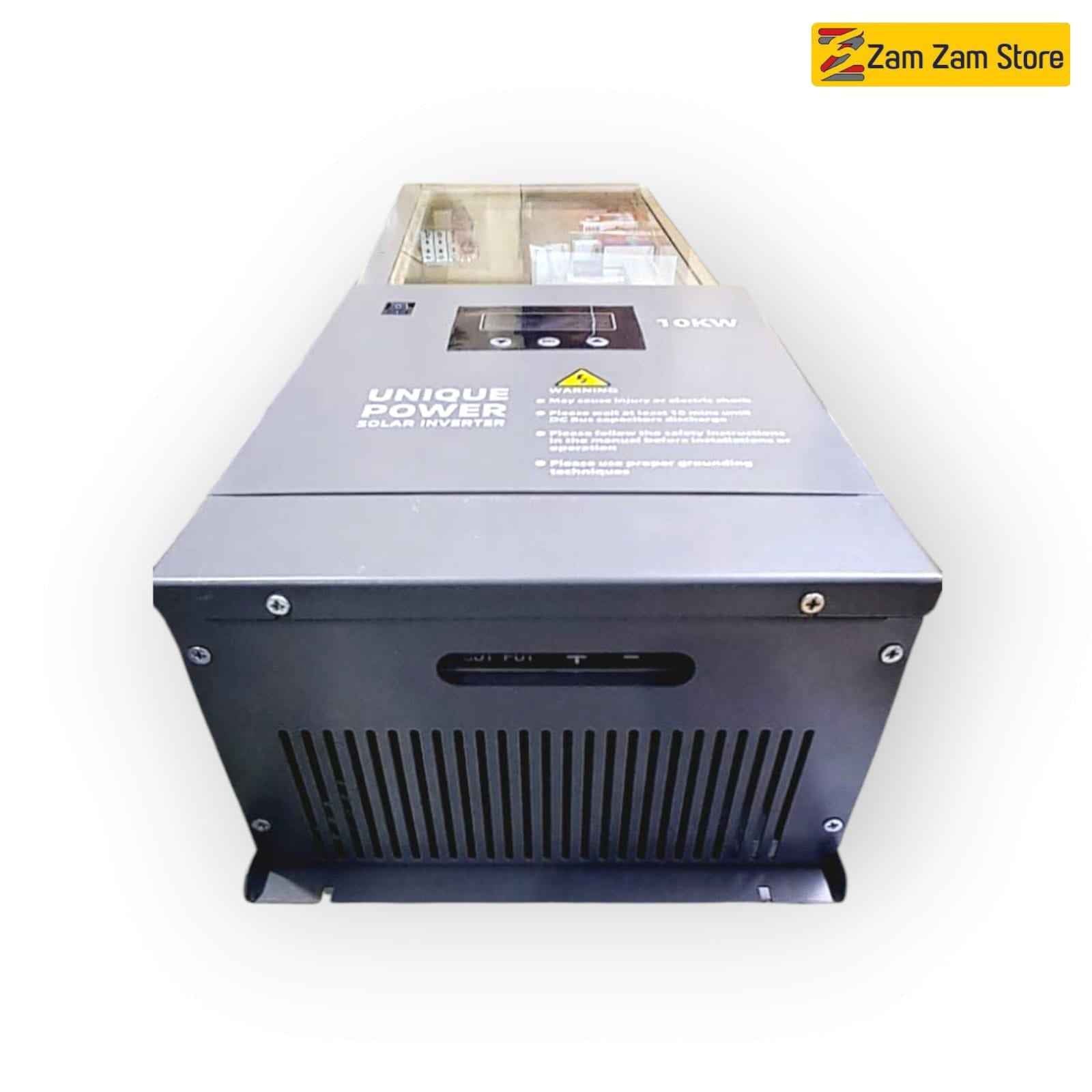 Unique Power - Direct Solar Inverter 10kw (without Battery without Wapda)