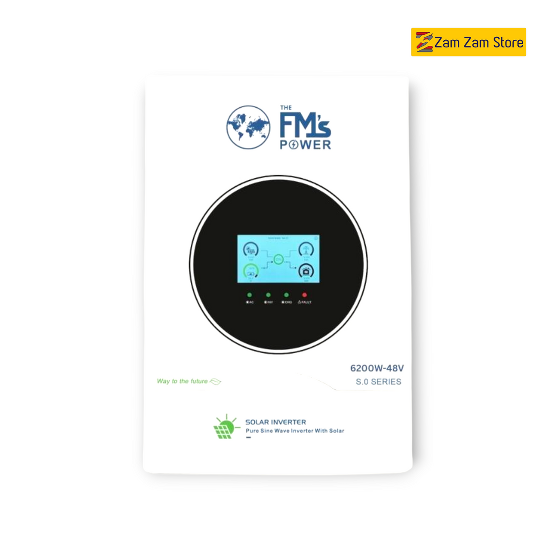 The FMs Power – S.O Series 6.2 Kw Hybrid Inverter - 48v - Zam Zam Store -