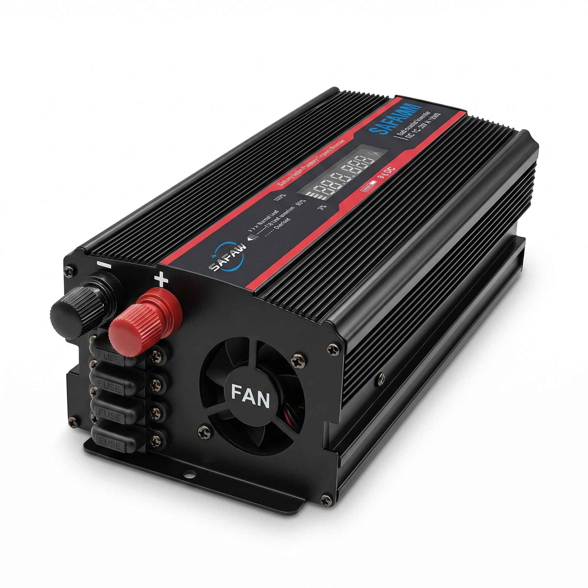 SAFAW 3000W Inverter 12V to 220V With Screen - Zam Zam Store