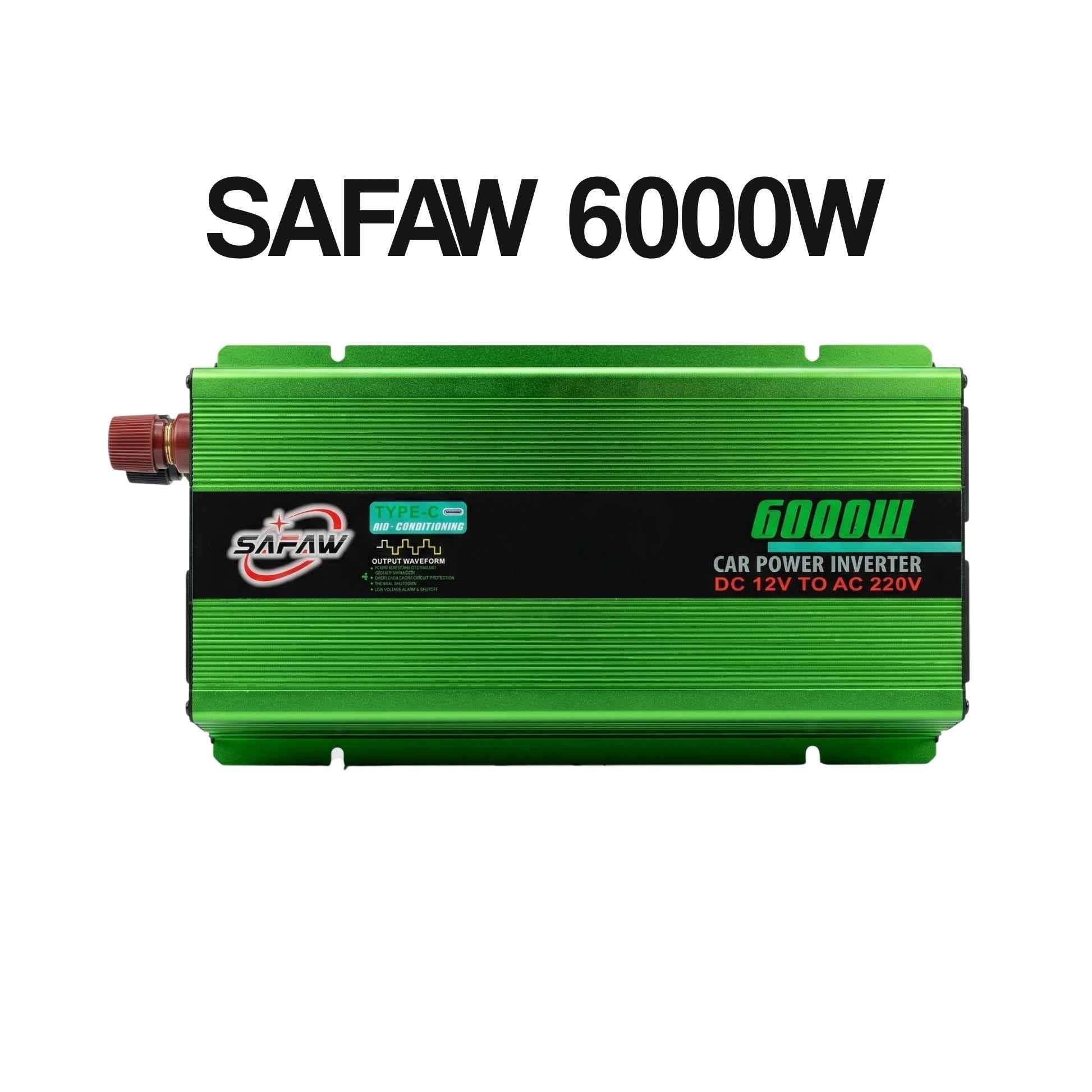 SAFAW 6000W Inverter 12V to 220V - Zam Zam Store
