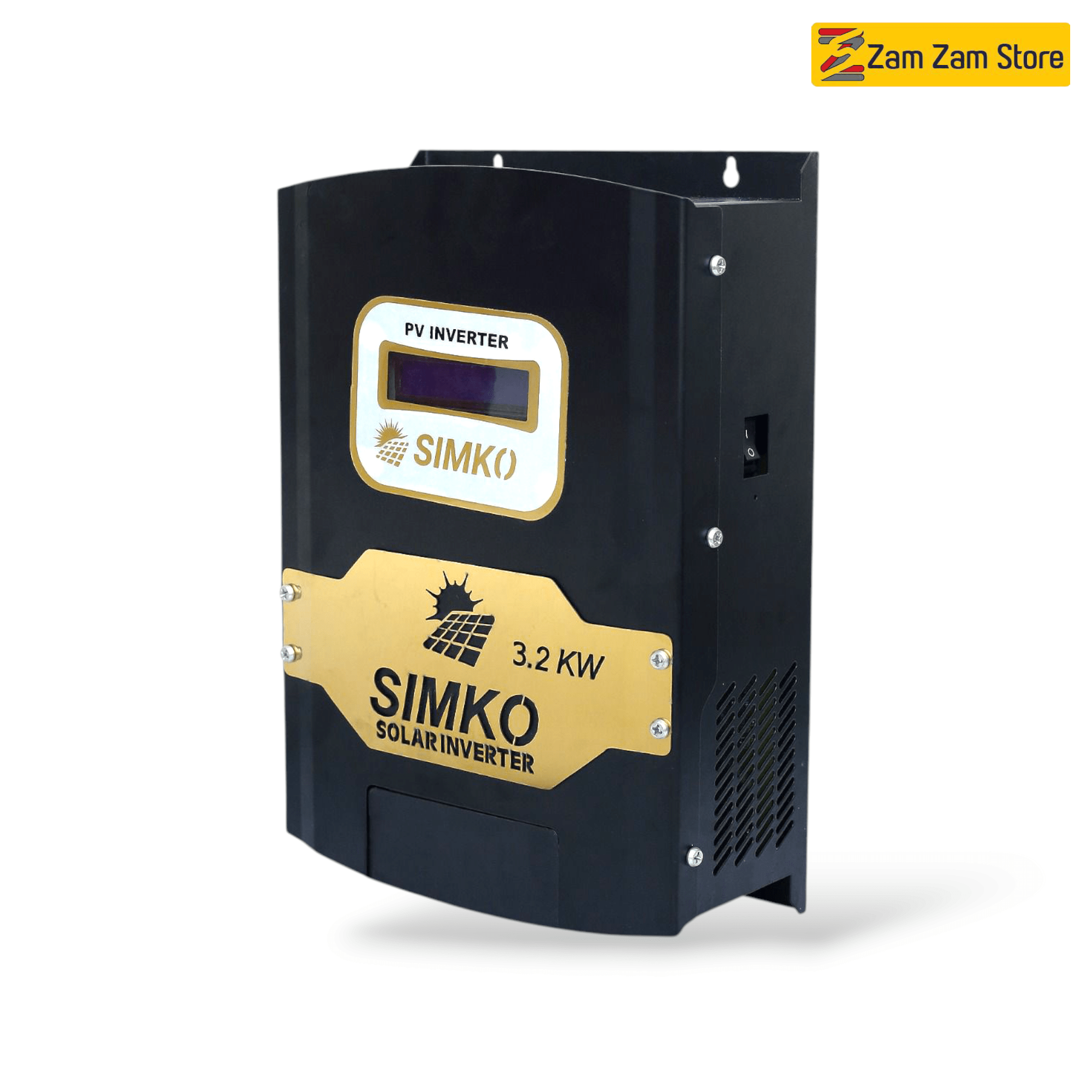 SIMKO 3.2KW PV Inverter Without battery Solar inverter - For 1 Hp Water motor - 2-4 Panel Support - Zam Zam Store