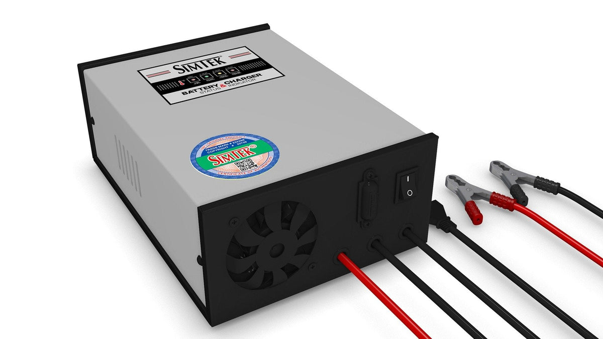 Simtek Battery Charger 12V 10 Amp (6 Month Warranty) - Zam Zam Store
