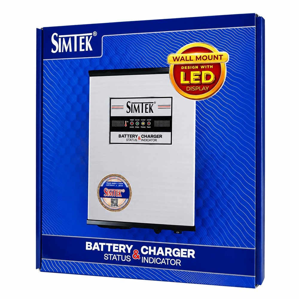 Simtek Battery Charger 12V 10 Amp (6 Month Warranty) - Zam Zam Store