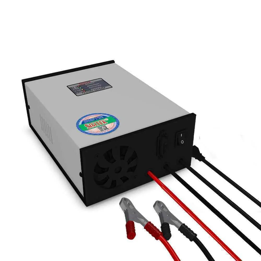 Simtek Battery Charger 12V 20AMP Tubular (6 Month Warranty) - Zam Zam Store