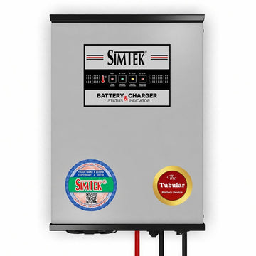 Simtek Battery Charger 24V 10AMP Tubular (6 Month Warranty) - Zam Zam Store