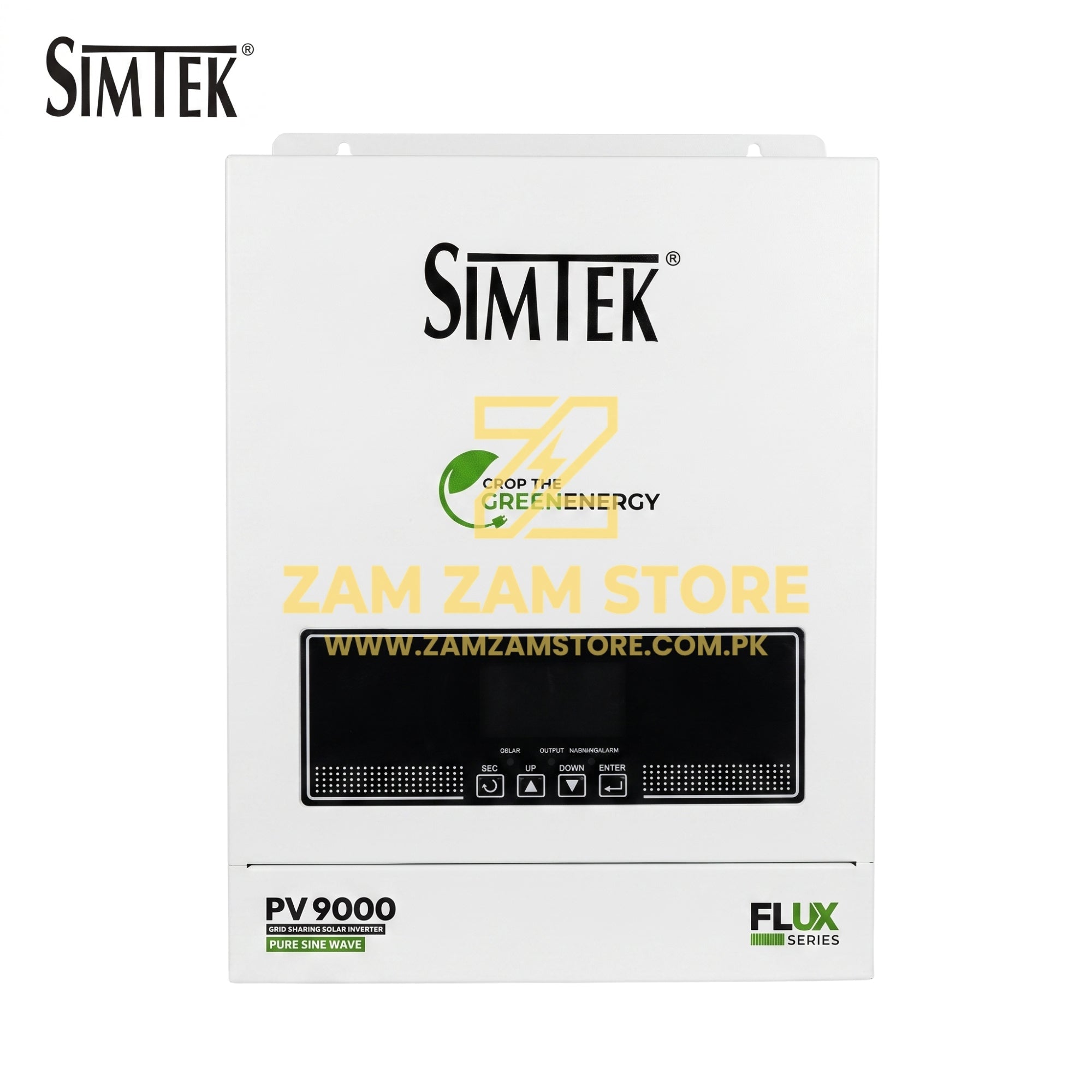 Simtek Flux PV9000 6KW Battery-Less Solar Inverter | Grid Sharing | 2-16 Solar Panels - Free Delivery - Zam Zam Store