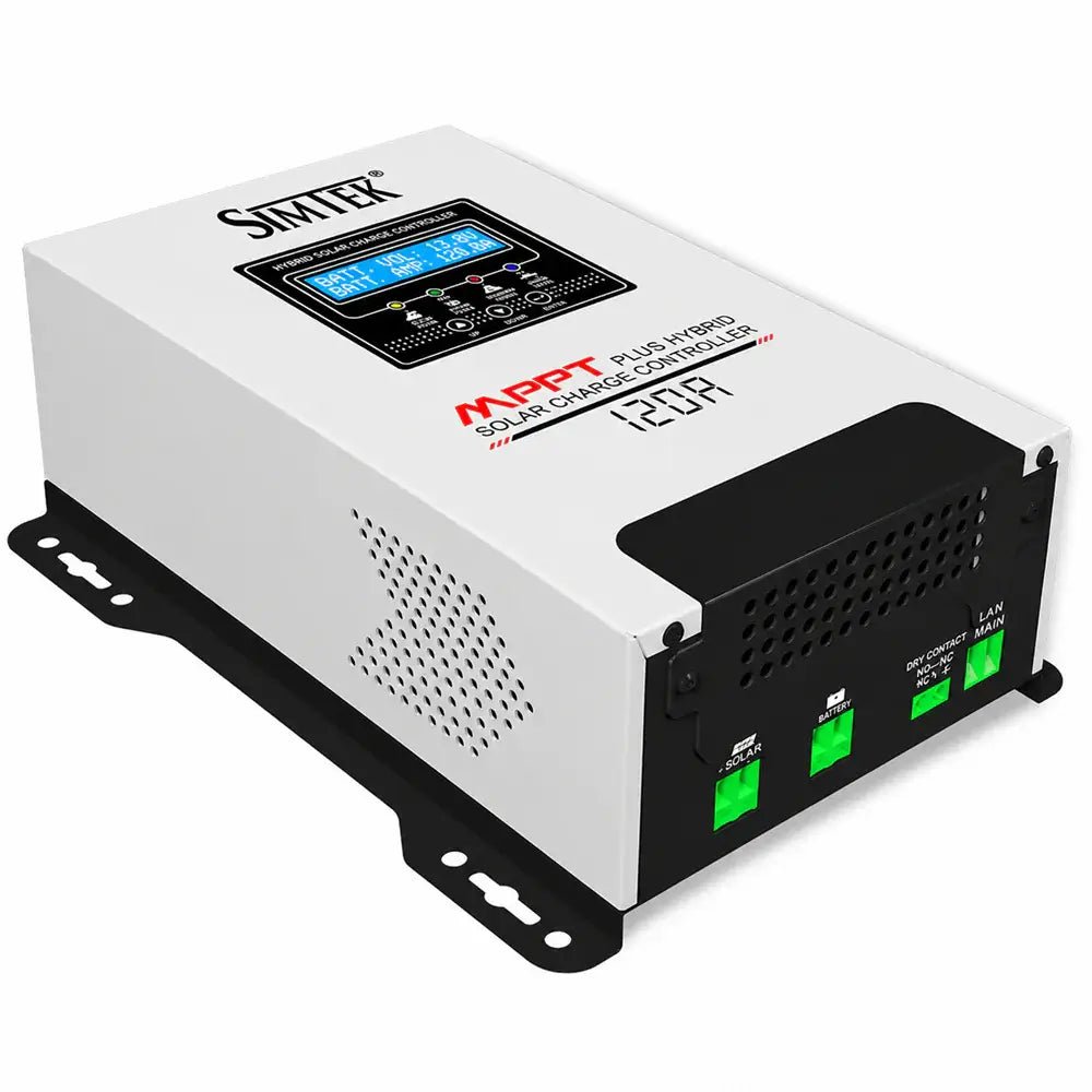 Simtek Hybrid MPPT Solar Charge Controller 120A | 12V/24V Auto - Free Delivery - Zam Zam Store