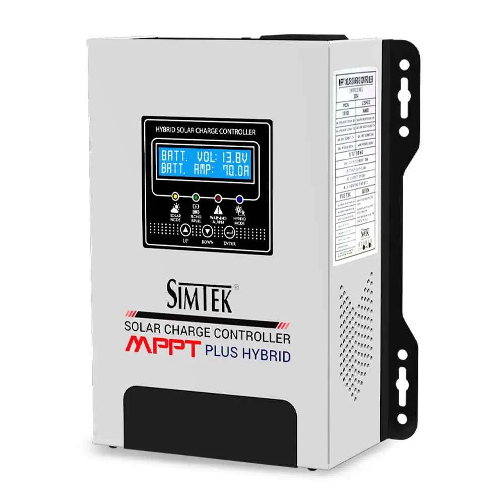 Simtek Hybrid MPPT Solar Charge Controller 85A | 12V/24V - Free Delivery - Zam Zam Store