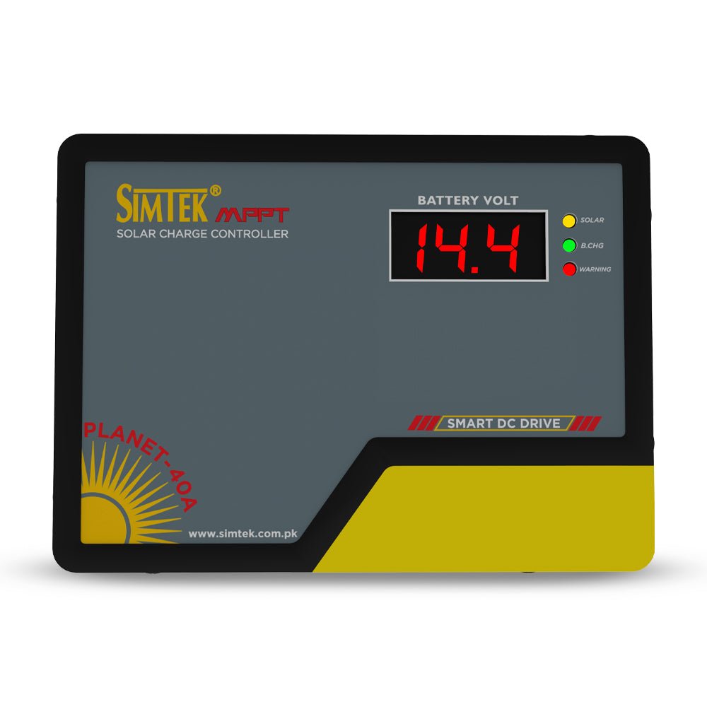 Simtek Planet40-40A MPPT Solar Charge Controller - 6 Months Warranty - Zam Zam Store