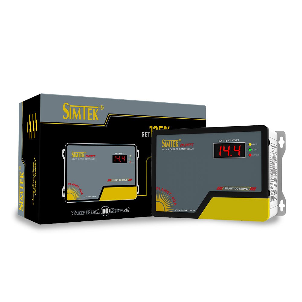 Simtek Planet40-40A MPPT Solar Charge Controller - 6 Months Warranty - Zam Zam Store