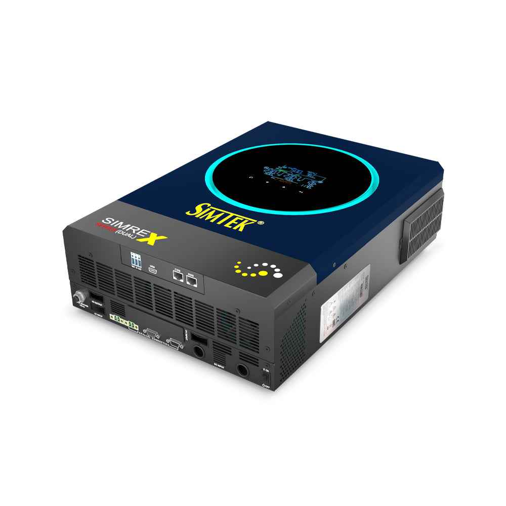 Simtek SIMREX (DUAL) 6KW-48V Hybrid Solar Inverter - Zam Zam Store