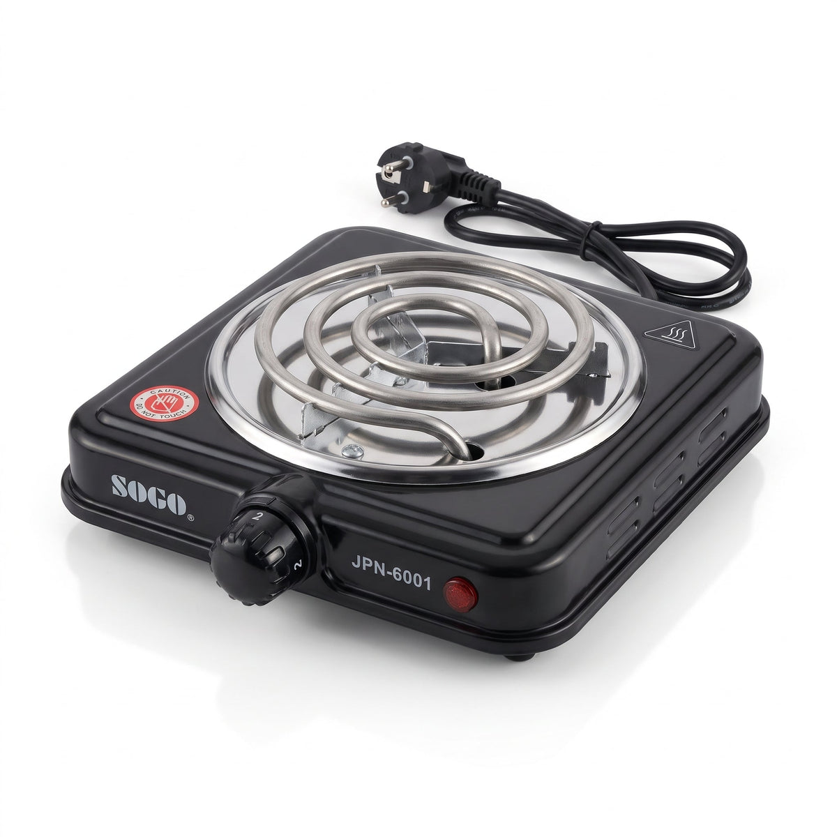 SOGO JPN-6001 Electric Cooker 1000W – Portable Single Burner Stove - Zam Zam Store