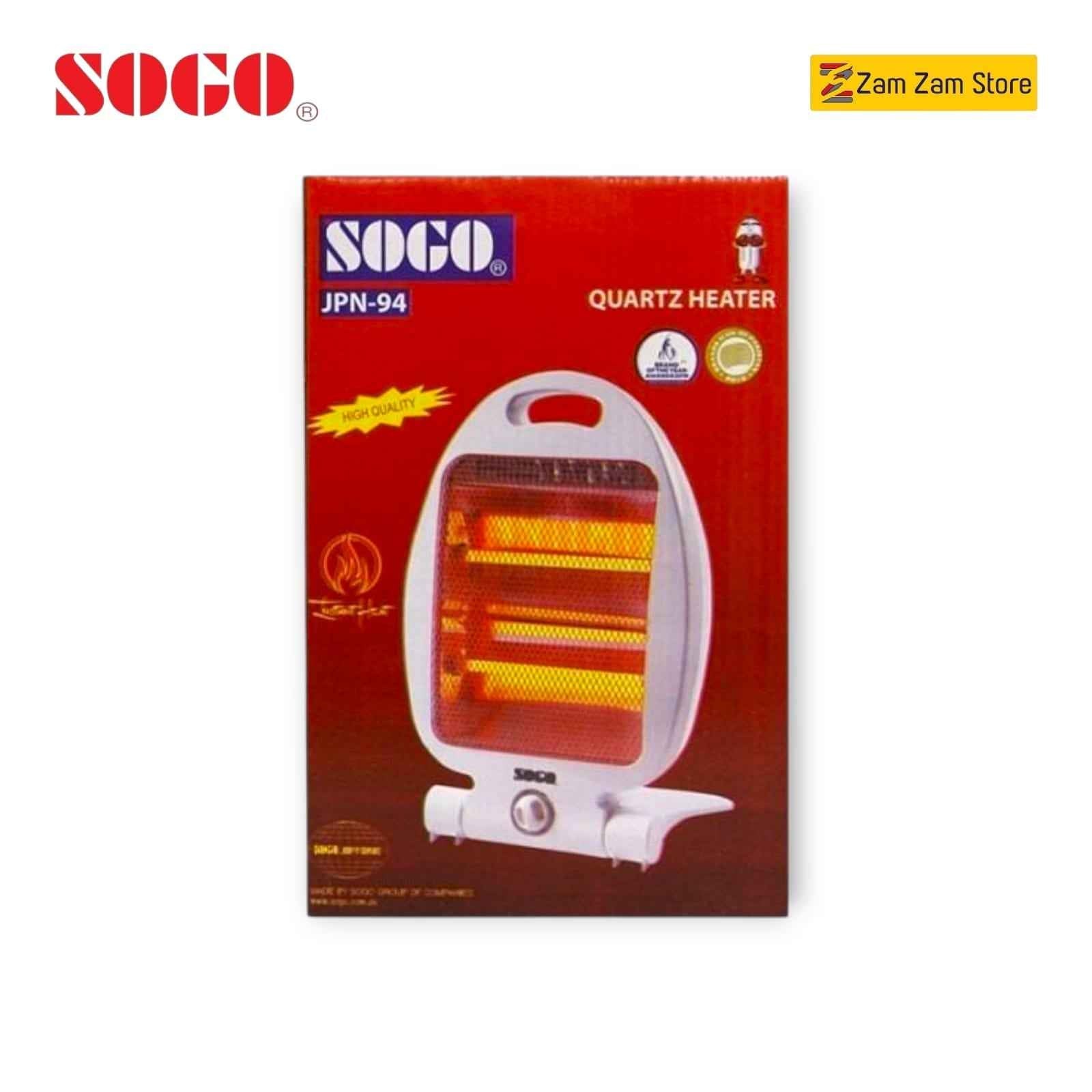 SOGO Quartz Heater JPN-94 (400W / 800W) - Zam Zam Store