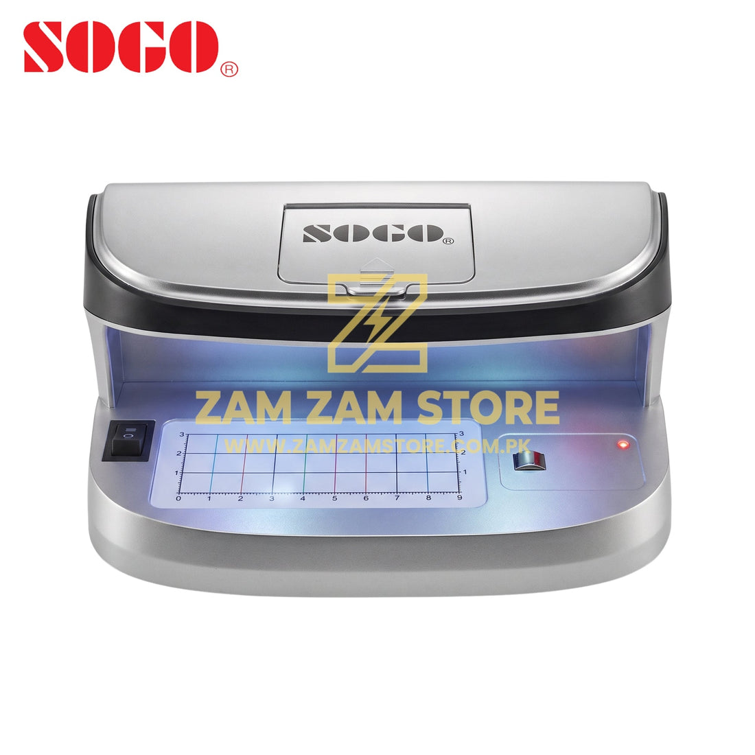 SOGO SG-09 UV Currency Checker – Fake Note Detector with Magnifier - Zam Zam Store